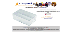Desktop Screenshot of cartesdevisite.star-pack.fr